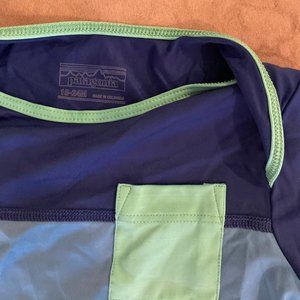Patagonia baby/toddler boy rash guard and matching bottoms 18-24 months